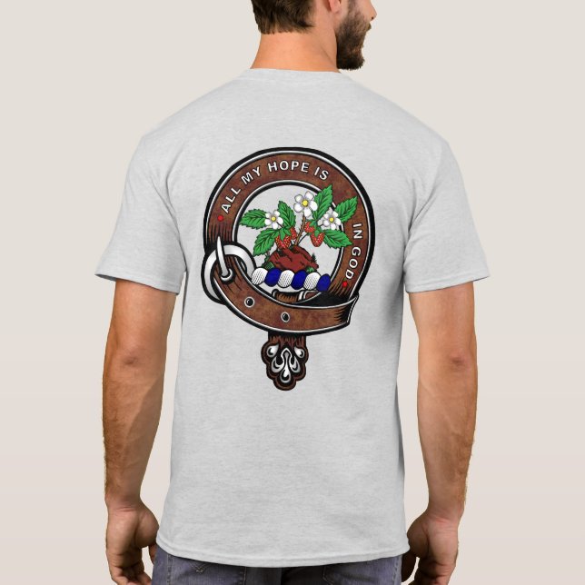 Camiseta Insignia del Clan Fraser (Reverso)