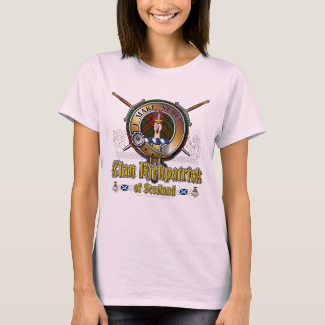 Camiseta Insignia del clan Kirkpatrick (Anverso)