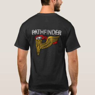 Camiseta Insignia del delineador de ruta de acceso - Texto 