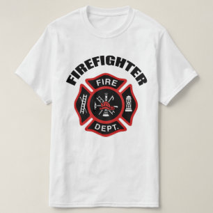 Camiseta Insignia del Departamento de Bomberos
