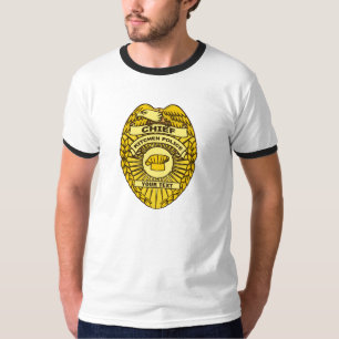 Camiseta Insignia Del Jefe De La Policía De Cocina