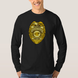 Camiseta Insignia Del Jefe De La Policía De Cocina
