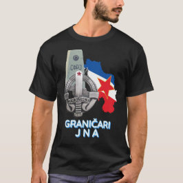 Camiseta Insignia del JNA (Granicari JNA znacka)