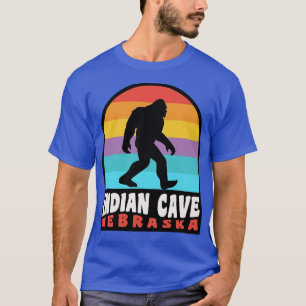Camiseta Insígnia del oso del parque estatal Indian Cave Ne