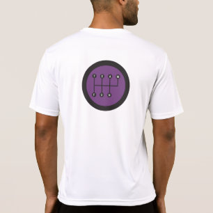 Camiseta Insignia del voleibol de la diversión del equipo 