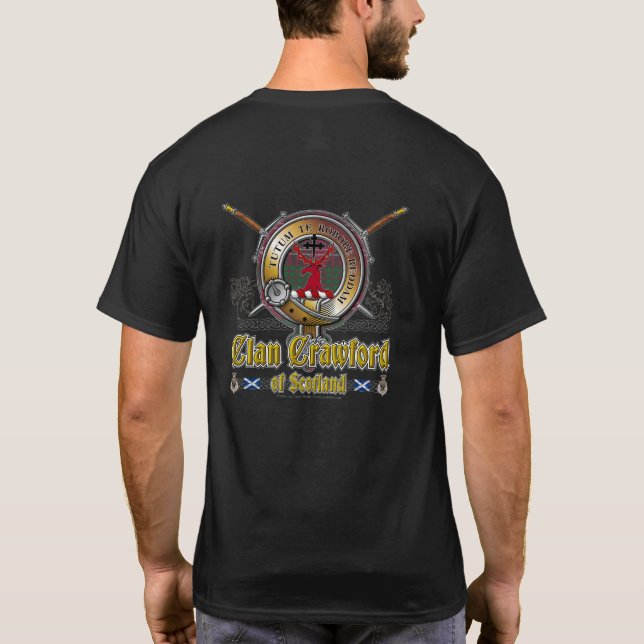 Camiseta Insignia Escudo de Crawford (Reverso)