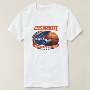 Camiseta Insignia espacial de la misión de exploración de M