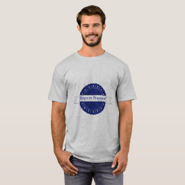Camiseta Insignia experta azul del Napper