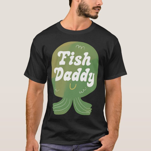 Camiseta Insígnia Fish Daddy (Anverso)