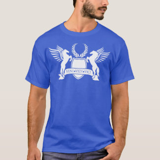 Camiseta Insignia grande de Veni Vidi Vici