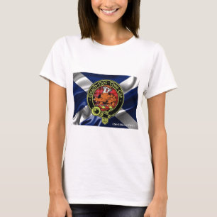 Camiseta ¡Insignia hermosa de McGillivray fijada en bander
