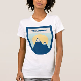 Camiseta insignia moderna del vintage de Colorado del