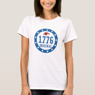 Camiseta Insígnia Original del 4 de Julio de 1776