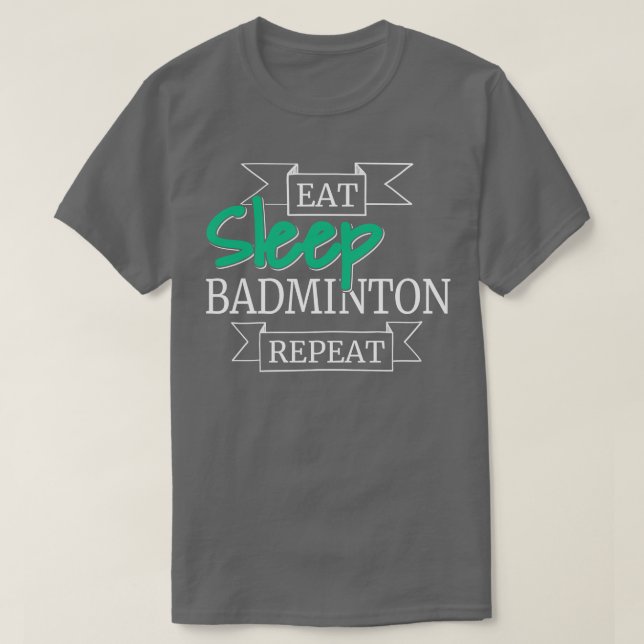 Camiseta Insignia para dormir de Comida Repetir 5 (Diseño del anverso)