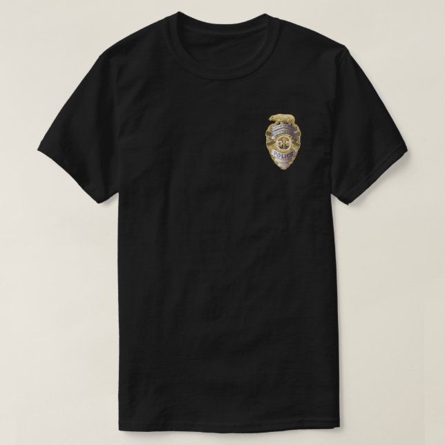 Camiseta Insignia policial (Diseño del anverso)