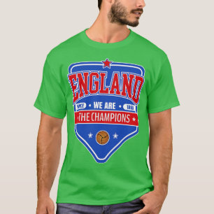 Camiseta Insignia roja azul de Inglaterra