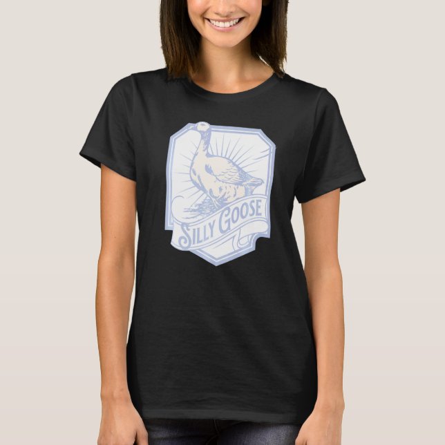 Camiseta Insignia Silly Goose De La Maldad (Anverso)