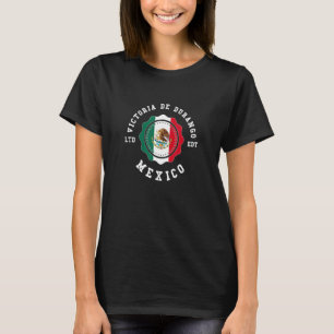 Camiseta Insignia vintage de la bandera de Victoria de Dura