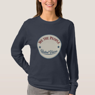 Camiseta Insignia Vintage Nosotros El Pueblo