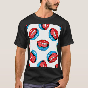 Camiseta Insignias para parches de personalizado: Pop retro