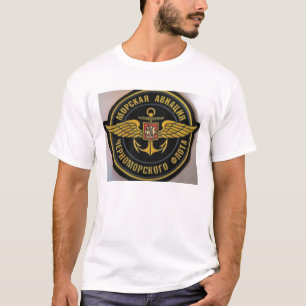 Camiseta insignias soviéticas del brazo de aire de flota