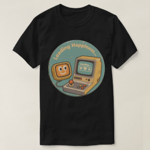Camiseta Insólito Joystick Observando Felicidad Cargar Insi