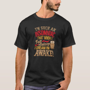 Camiseta Insomnia temática