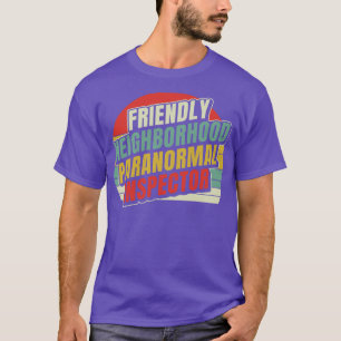 Camiseta Inspección de caza de fantasmas del barrio amistos
