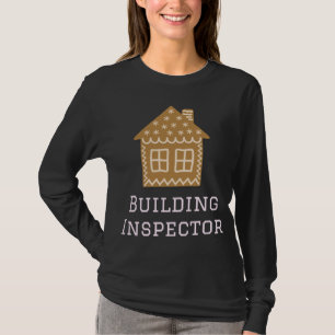 Camiseta Inspector de construcción Decoración de la casa de