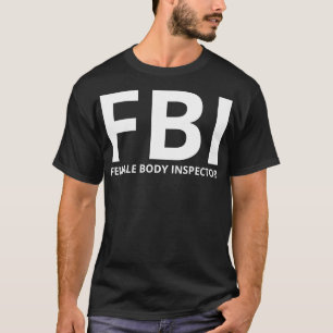 Camiseta inspector de cuerpo femenino 1