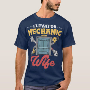 Camiseta Inspector de elevador mecánico de esposas