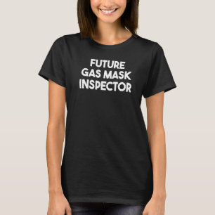 Camiseta Inspector de máscara de gas futuro