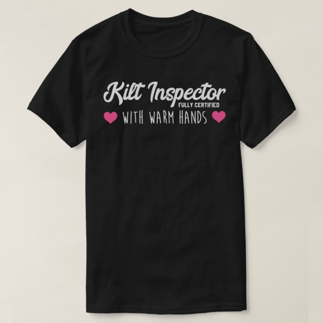 Camiseta Inspector de muertes de mujeres con total certific (Diseño del anverso)