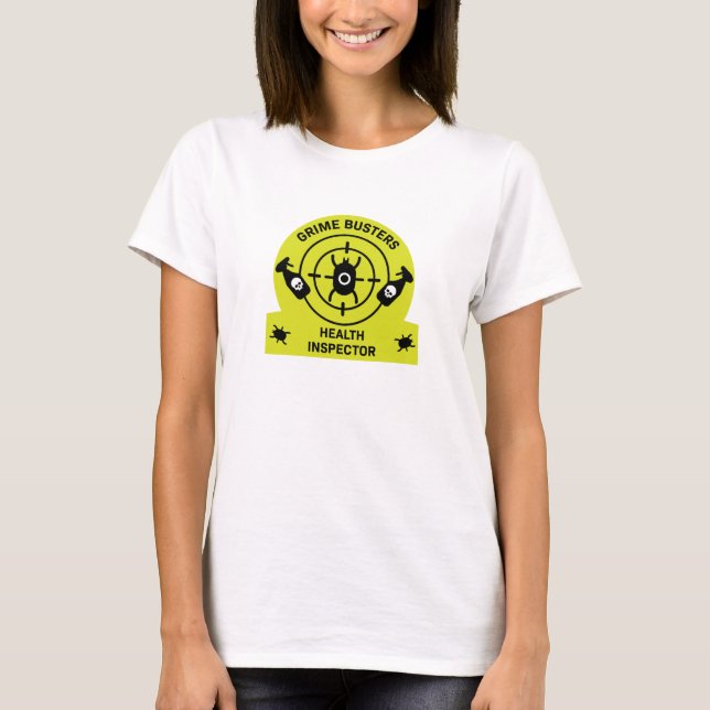 Camiseta Inspector de salud (Anverso)