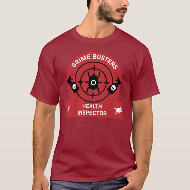 Camiseta Inspector de Salud Pública - Salud Ambiental (Anverso)