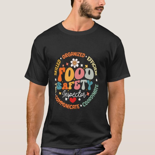 Camiseta Inspector de Seguridad Alimentaria Cafetería Equip (Anverso)