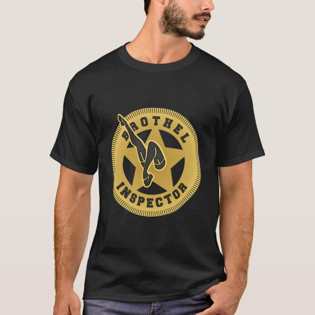 Camiseta Inspector del burdel (Anverso)