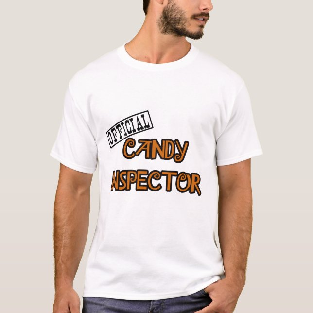 Camiseta inspector del caramelo (Anverso)