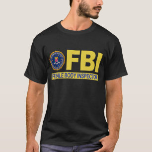 Camiseta Inspector del cuerpo femenino del FBI
