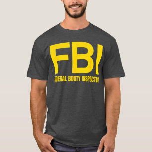 Camiseta Inspector Federal de Traseros X Solo Amantes Fecha