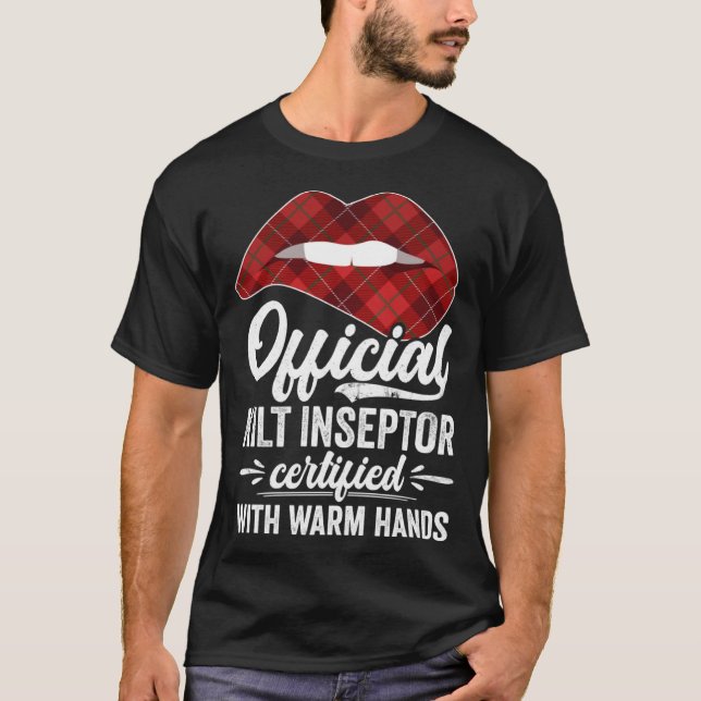 Camiseta Inspector Kilt Certificado Con Manos Calientes Kil (Anverso)