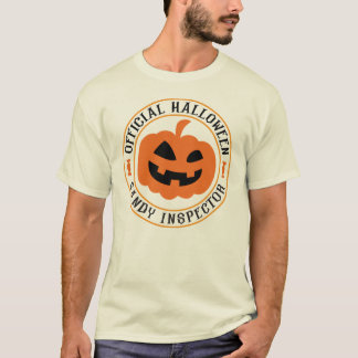Camiseta Inspector Oficial de Dulces de Halloween