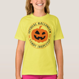 Camiseta Inspector Oficial de Dulces de Halloween