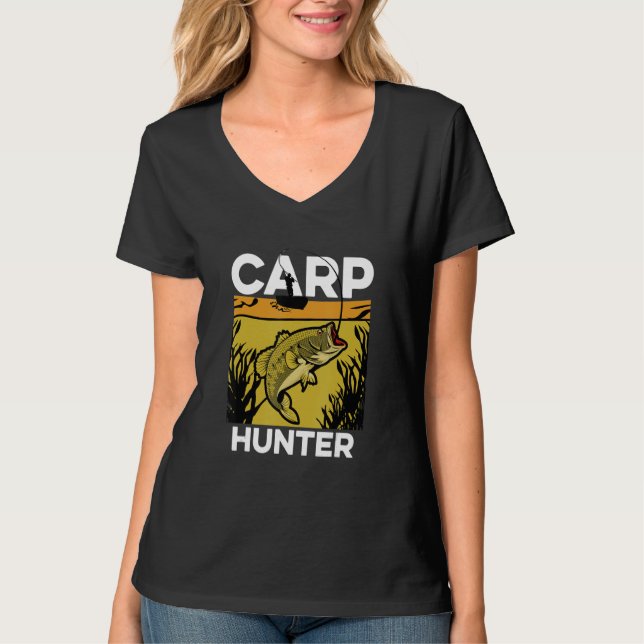 Camiseta Inspector Personalizado Carp Hunter (Anverso)