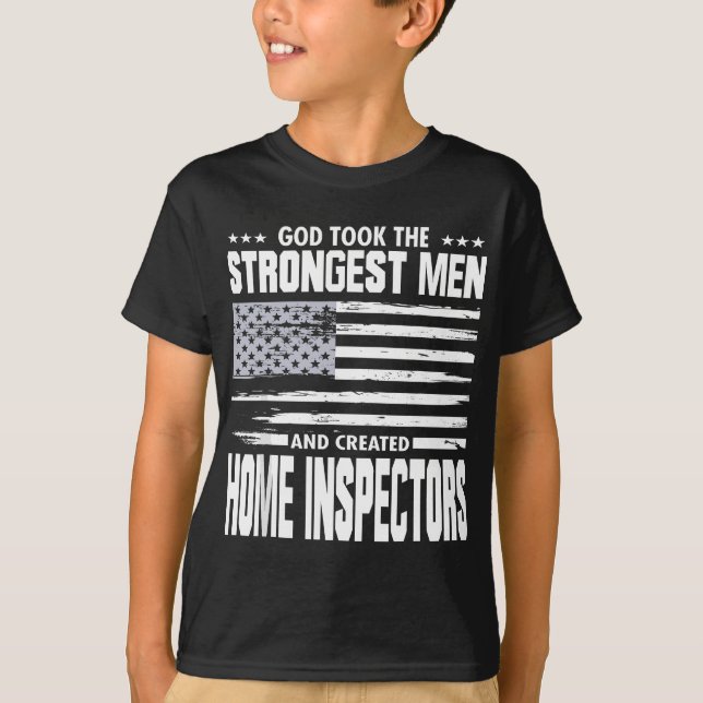 Camiseta Inspectores del hogar Inspección Trabajador de la  (Anverso)