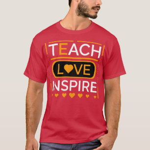 Camiseta Inspira amor de enseñanza 2