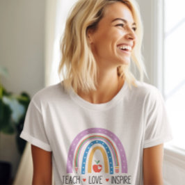 Camiseta Inspira amor de enseñanza, profesor