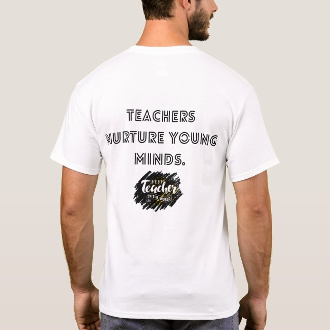Camiseta Inspira, educa, repite con (Reverso)