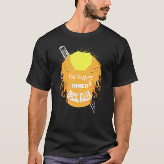 Camiseta Inspira mi cita de Halloween en serie interna