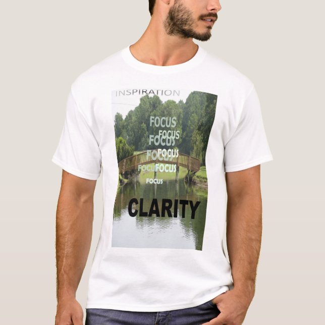 Camiseta "Inspiración a la claridad " (Anverso)